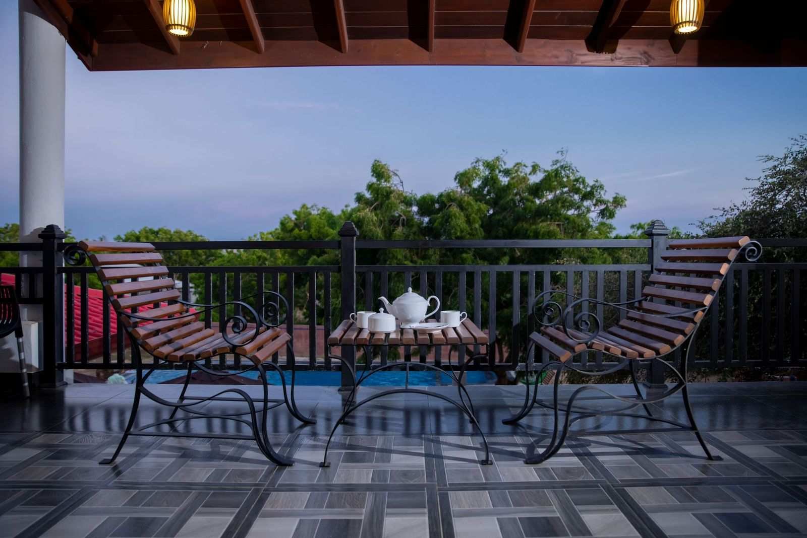 Yala villa Sri Lanka exterior view at Wilders Villa