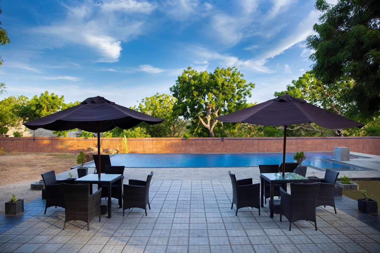 Yala villa Sri Lanka exterior view at Wilders Villa