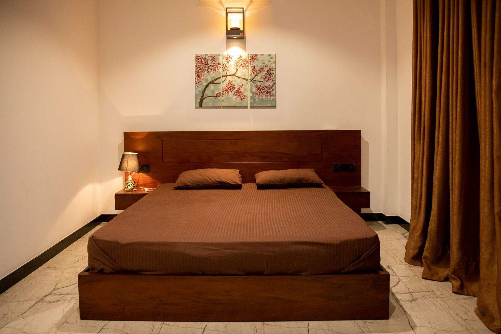 Yala villa Sri Lanka interior room at Wilders Villa