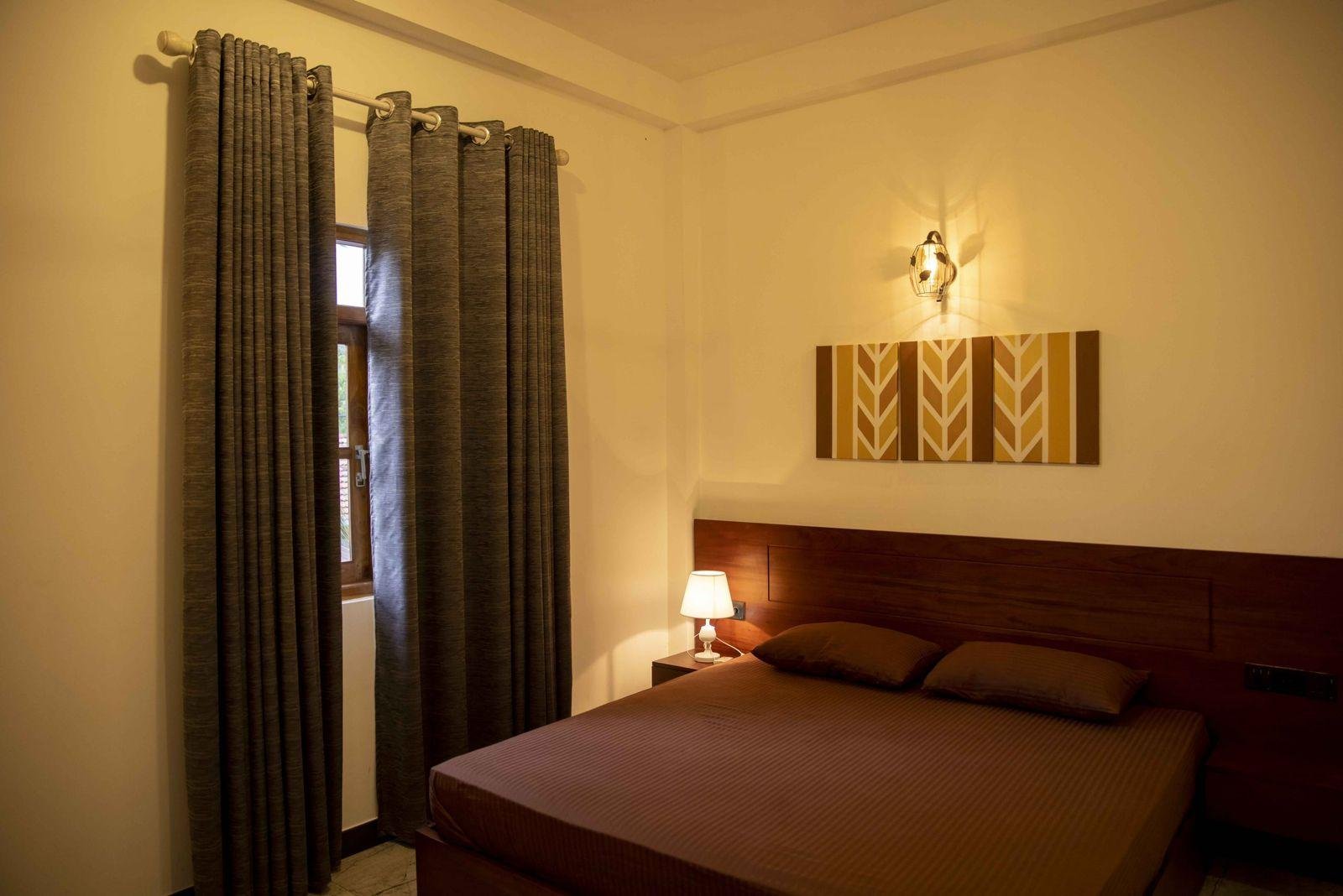 Yala villa Sri Lanka interior room at Wilders Villa