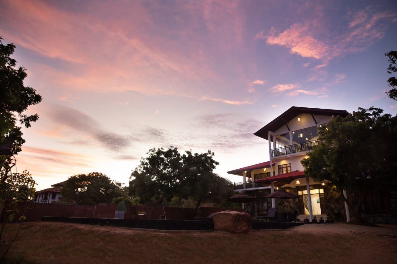 Yala villa Sri Lanka interior room at Wilders Villa