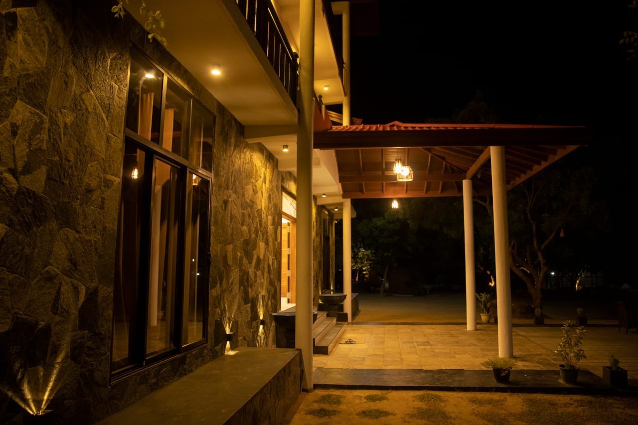 Yala villa Sri Lanka interior room at Wilders Villa