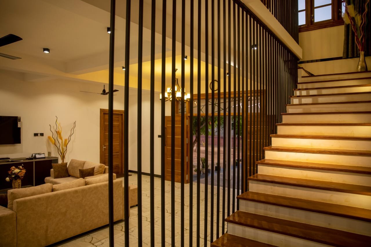 Yala villa Sri Lanka interior room at Wilders Villa