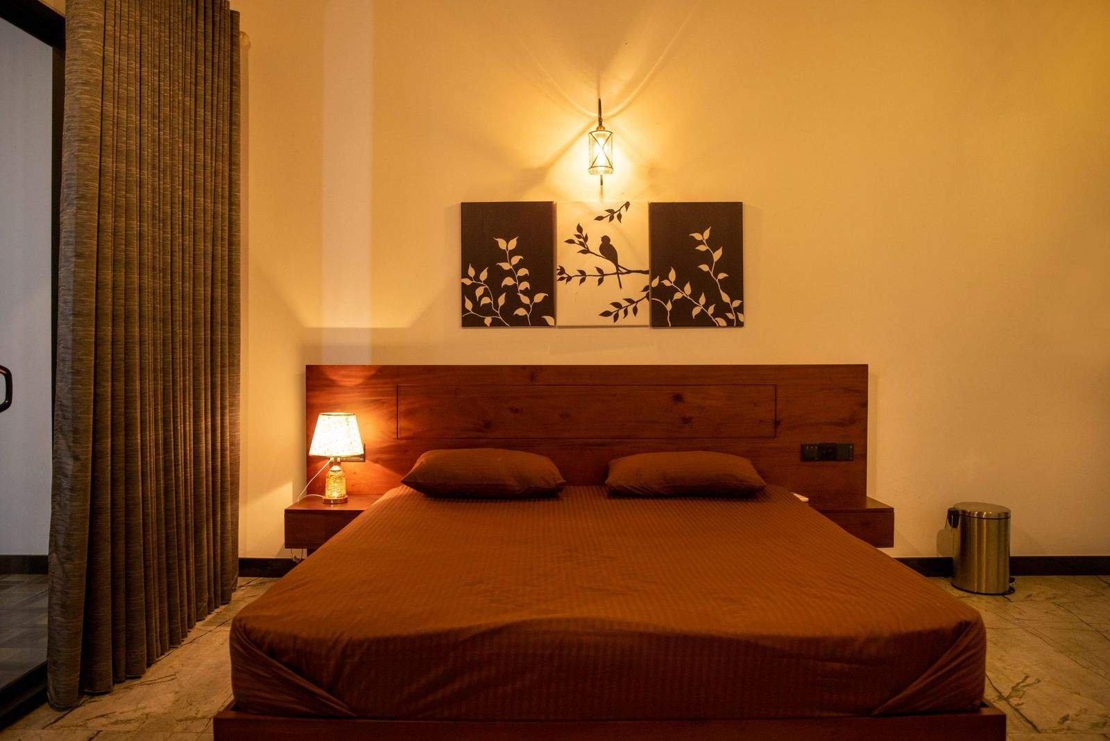 Yala villa Sri Lanka interior room at Wilders Villa