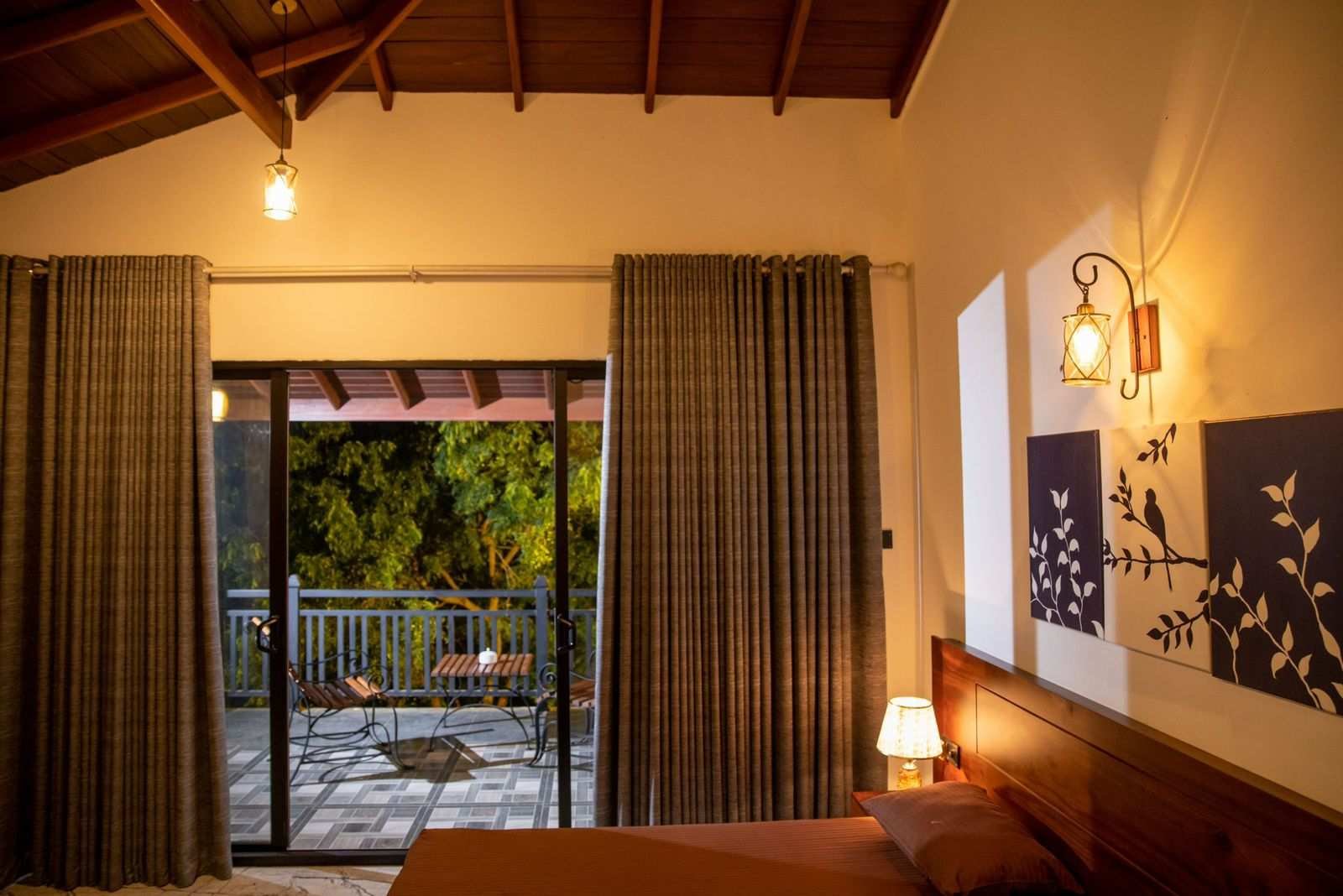 Yala villa Sri Lanka interior room at Wilders Villa