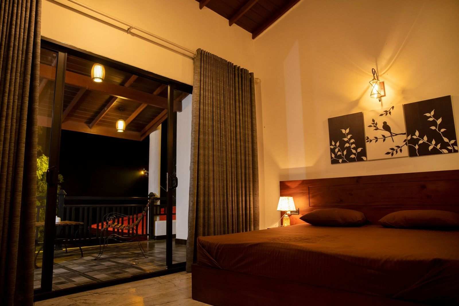 Yala villa Sri Lanka interior room at Wilders Villa